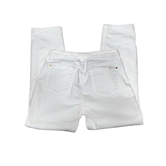 Jen7 by 7 For All Mankind White Cropped Jeans Size 2 - Picture 1 of 4